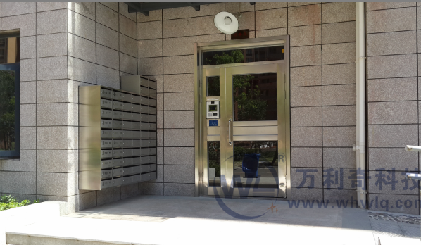 万利奇单元门 巢上城单元门 武汉小区单元门